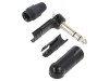 Conector Jack 6.3mm Stereo 90 Grade Aurit Neutrik NP3RX-B