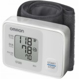 Tensiometru de incheietura compact Omron RS1, complet automat cu tehnologie Intellisense , Alb