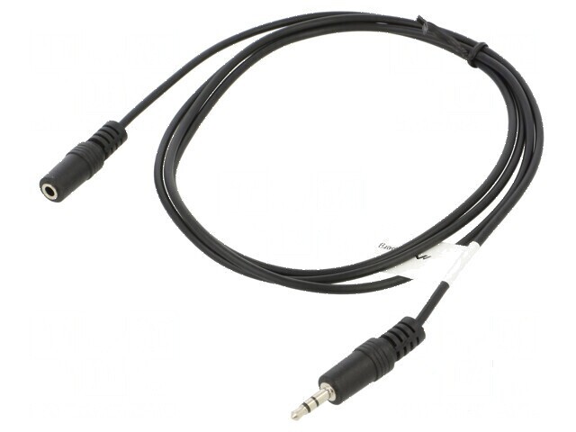 Cablu Jack 3,5mm 3pin 1,5m negru