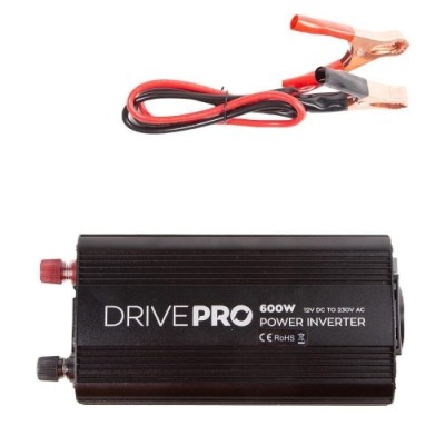 Invertor tensiune 12V/230V 600W, Type E foto
