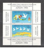 Cipru Turcesc.1995 EUROPA:Pace si libertate-Bl. MC.397, Nestampilat