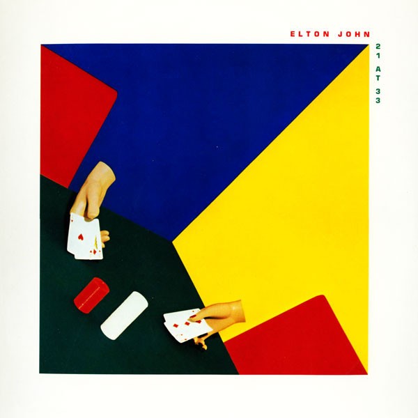 Vinil LP Elton John &lrm;&ndash; 21 At 33 (-VG)