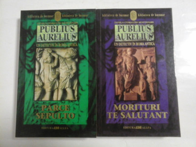 PUBLIUS AURELIUS UN DETECTIV IN ROMA ANTICA Vol.II si Vol.III - Danila Comastri MONTANARI foto