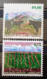 GROENLANDA 2012 fauna bovine, agricultura ,flori serie 2v nestampilat