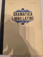 GRAMATICA LIMBII LATINE-N.I. BARBU, TOMA I. VASILESCU foto