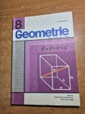 manual de geometrie - pentru clasa a 8-a - din anul 1979