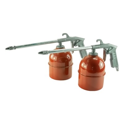 Set 2 pistoale pneumatice pentru pulverizare ulei, 10 BAR, 1/4&amp;quot;, 900 ml Best CarHome foto