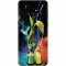 Husa silicon pentru Samsung Galaxy S10 Lite, Abstract Color Bottles Splash