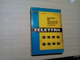 SISTEME DE TELEFONIE MULTIPLA CU 12 CAI - TELETTRA - N. Perciun (autograf) -1973
