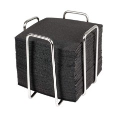 Suport servetele inox bar, 11.8x11.8x9.5 cm