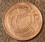 C50 - Moneda foarte veche - Irlanda - 1 penny - 1996