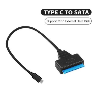 Adaptor hard extern Sata 2,5&amp;quot; la Usb Type C foto