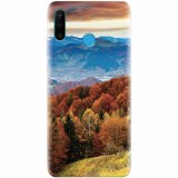 Husa silicon pentru Huawei P30 Lite, Autumn Mountain Fall Rusty Forest Colours