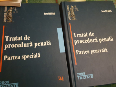 Tratat de procedura penala. Partea speciala si generala foto