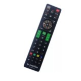 Telecomanda Universala, Buton de Netflix, 1 LED, Functioneaza pe Distanta de 10m, Ergonomica, Usor de folosit, Negru