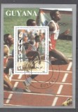 Guyana 1989 Sport, Olympics, perf. sheet, used T.165
