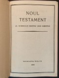Cumpara ieftin ✝ 1953 BIBLIE SBB (Dumitru Cornilescu) NOUL TESTAMENT si CARTEA PSALMILOR PSALMII 411p Societatea Biblica Traducere Noua BIBLIA Cartonata Stare f buna