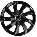 Cumpara ieftin Set 4 Capace Roti 17 inch, Stig Negru Lucios, Compatibil Cu Nissan Nou