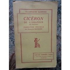 De l&#039;Orateur (De Oratore) - CICERON