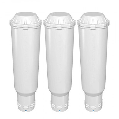 Set 3 filtre de apa pentru espressoare, Aqualogis, AL-TES46, Compatibilitate multipla, Alb foto