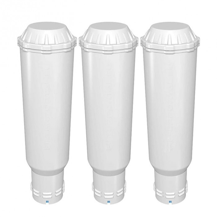 Set 3 filtre de apa pentru espressoare, Aqualogis, AL-TES46, Compatibilitate multipla, Alb