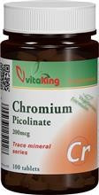 Picolinat de Crom 200mcg Vitaking 100cpr Cod: vk943 foto