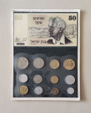Israel - lot de 12 monede diferite (set sigilat)
