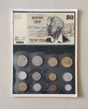 Lot 12 Monede Israel Diferite, Set Sigilat - Numismatică Monede Străine