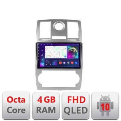 Navigatie Chrysler 300C 2004-2008 B-CH06 Android Ecran QLED octa core 4+64 carplay android auto KIT-CH06+EDT-E309V3 CarStore Technology foto