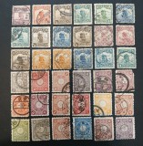 CHINA,JAPONIA-lot 2 clasic, fiscale---stampilate-