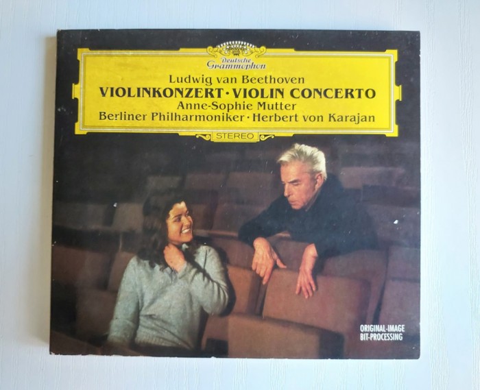 CD Ludwig van Beethoven, Violinkonzert / Violin Concerto, Herbert von Karajan