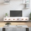 VidaXL Comodă TV, alb, 150x36x30 cm, lemn prelucrat 829124