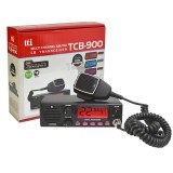 Statie radio CB TTi TCB-900 alimentare 12-24V cu difuzor frontal, AM-FM, 12V-24V, 4W, Scan, ASQ, Lock