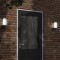 vidaXL Lampă exterioară de perete, negru, oțel inoxidabil 4006288