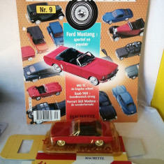 bnk jc Solido Hachette no 9 Ford Mustang - 1/43