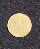 Moneda 200 lire 1984 Italia