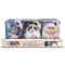Agenda cu pisicute squishy pe coperta, 100 de pagini personalizate, 13 x 18 cm