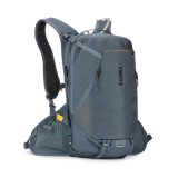 Rucsac de hidratare Thule Rail 18L cu protectie spate Koroyd, gri