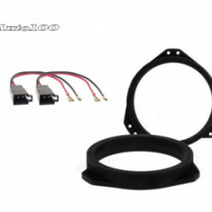 Set inele + adaptor montaj boxe fata OPEL Astra G