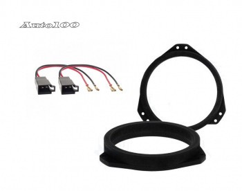 Set inele + adaptor montaj boxe fata OPEL Astra G foto