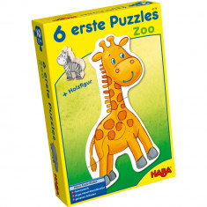 Animale Zoo, Puzzle cu piese mari pentru copii foto