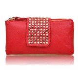 Cumpara ieftin Portofel / Plic / Clutch - Dama Fashion - Din Piele si Incapator - ROSU, Marime universala