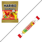 CADOU Haribo Jeleuri Roulette 25g SAU Jeleuri cu aroma de fructe 100g - Haribo Goldbaren