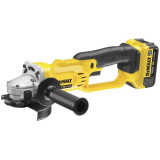 Polizor unghiular DCG412M2 cu acumulator, XR Li-Ion de 18V, 4.0Ah, DeWalt