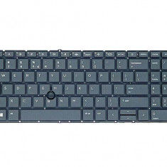 Tastatura Laptop, HP, EliteBook 850 G7, 855 G7, 850 G8, 855 G8, L89916-001, cu iluminare, layout US