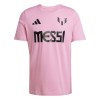 Lionel Messi tricou de bărbați MESSI Name and number pink - L, Adidas