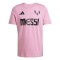 Lionel Messi tricou de bărbați MESSI Name and number pink - L