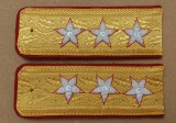 Epoleti, grade uniforma militara de general locotenent trupe terestre