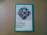 CONSIDERATII ASUPRA ARTEI MODERNE - G. Oprescu - Meridiane, 1969, 109 p., Alta editura
