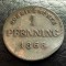GERMANIA - BAYER - 1 Pfenning 1866 - Maximilian I - Bavaria - Cupru